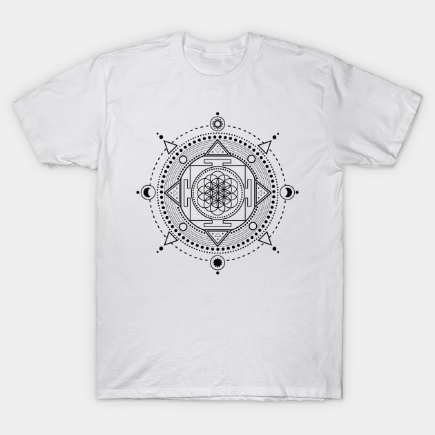 Geometric 2 T-Shirt by Olga Berlet